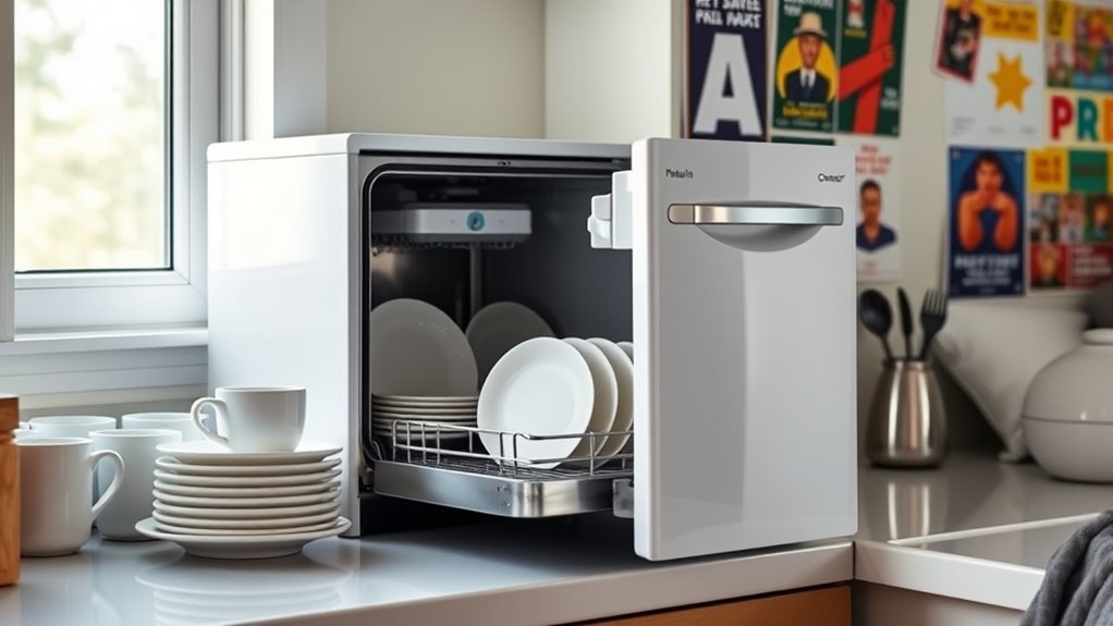 compact dorm mini dishwashers