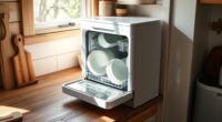 compact efficient dishwashers