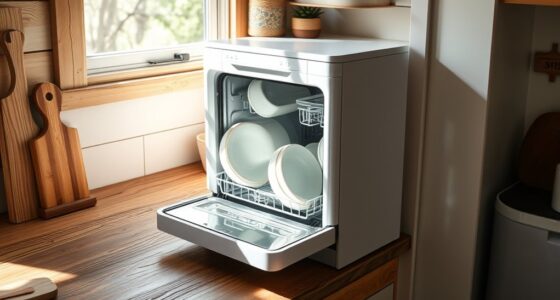 compact efficient dishwashers