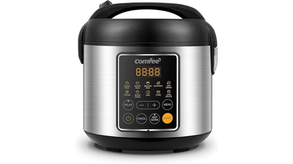compact rice cooker capacity