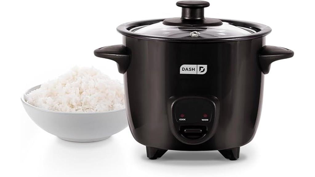 compact rice cooking appliance
