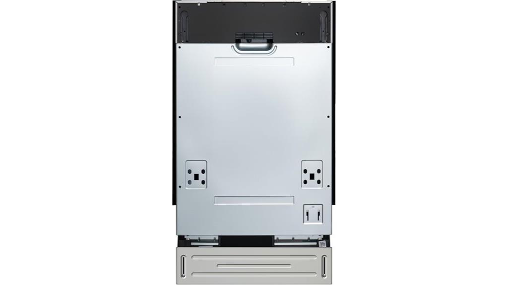 compact stainless steel dishwasher
