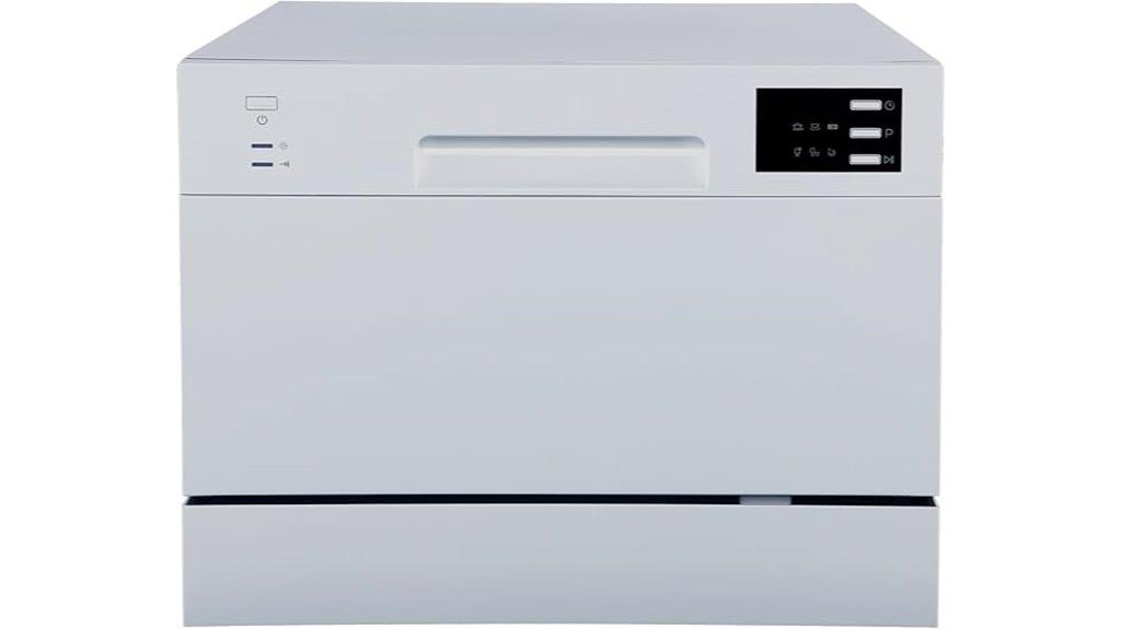 compact stainless steel dishwasher