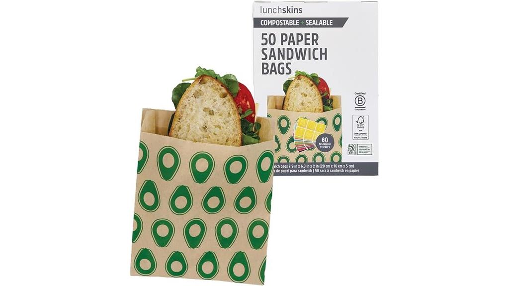 compostable sandwich bags