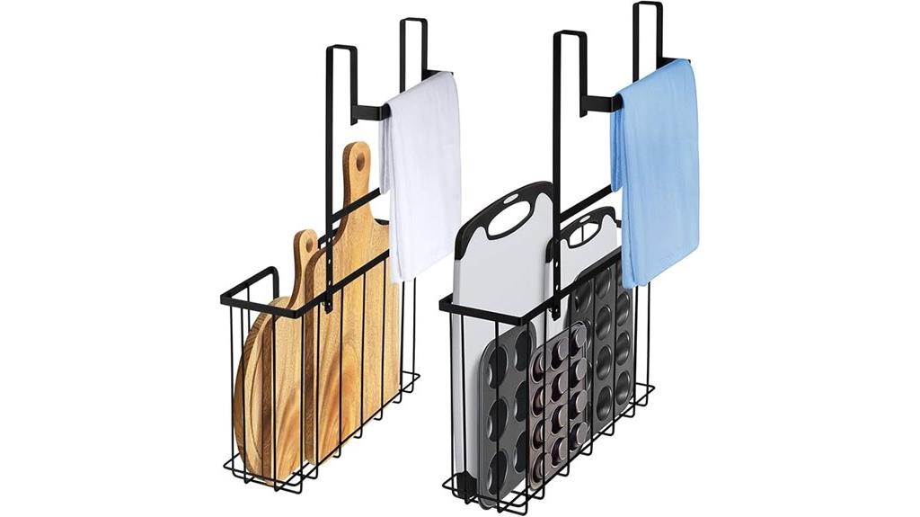 dual pack cabinet organizers