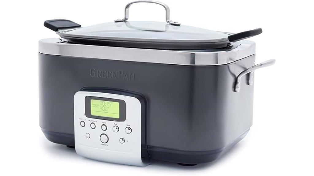 eight in one programmable slow cooker