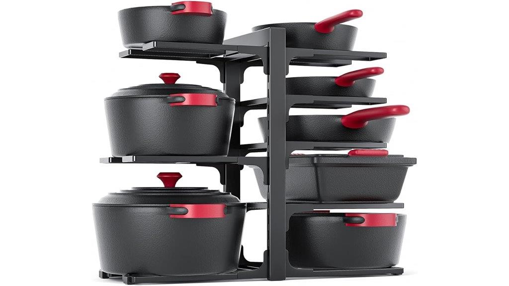 eight tier kitchen rack