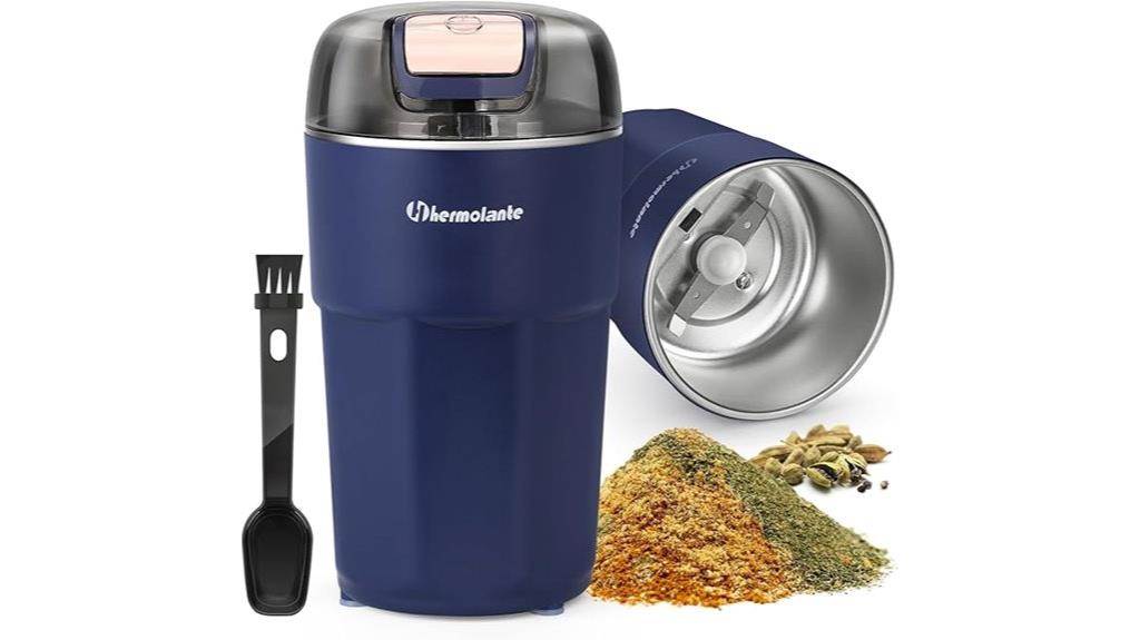 electric herb grinder operation