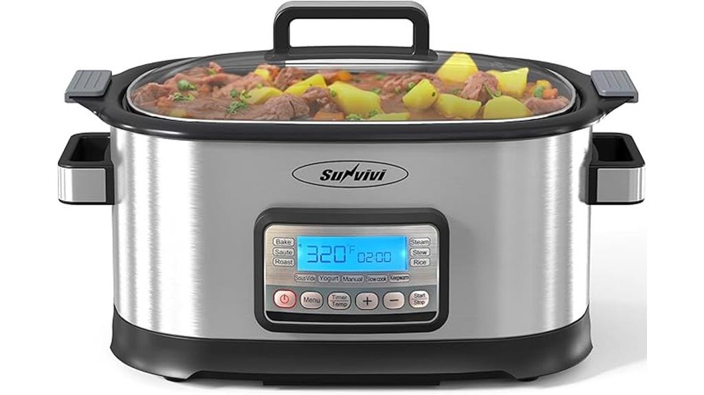 eleven in one multicooker capacity