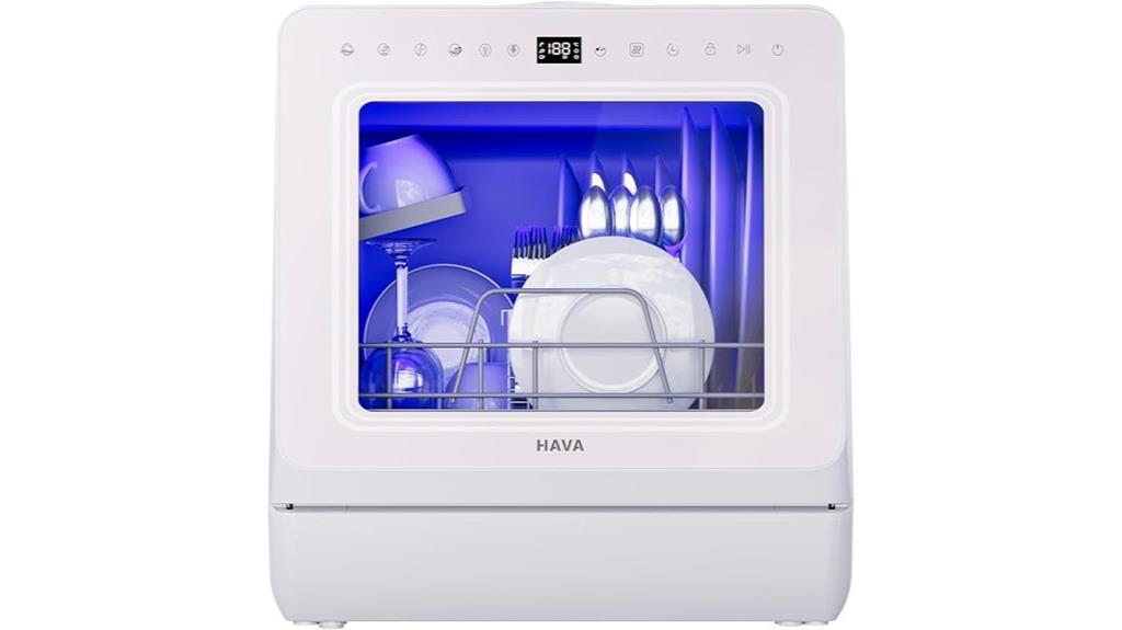 energy efficient countertop dishwasher