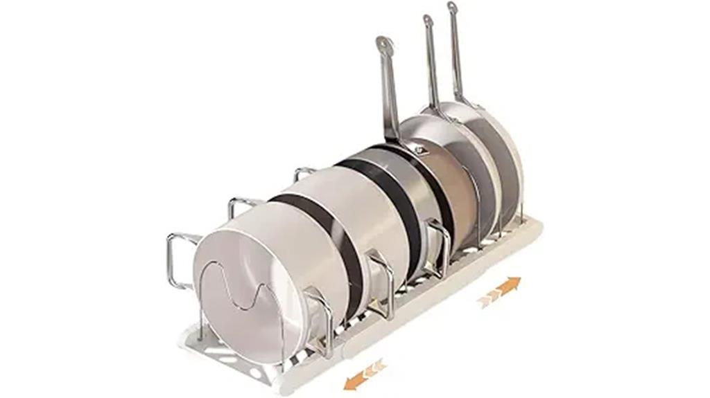 expandable kitchen pot organizer