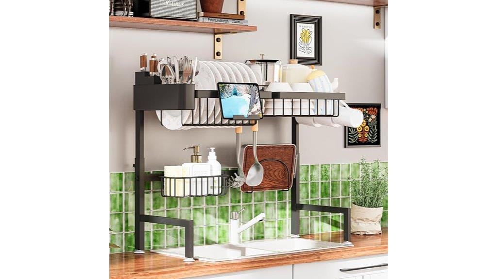 expandable stainless steel rack