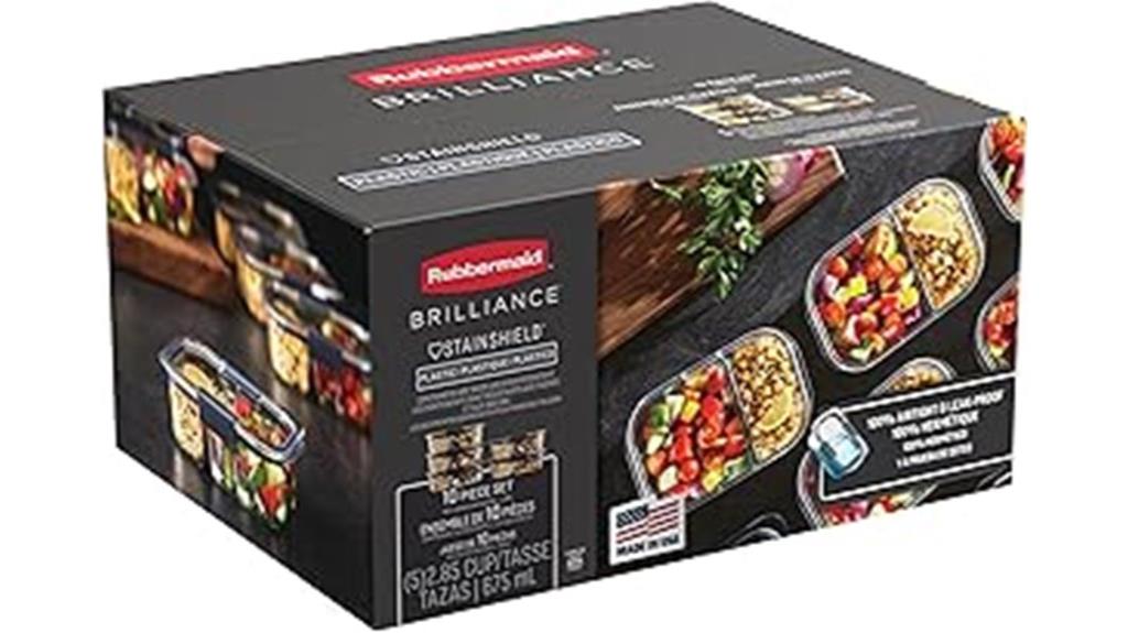 five pack meal containers