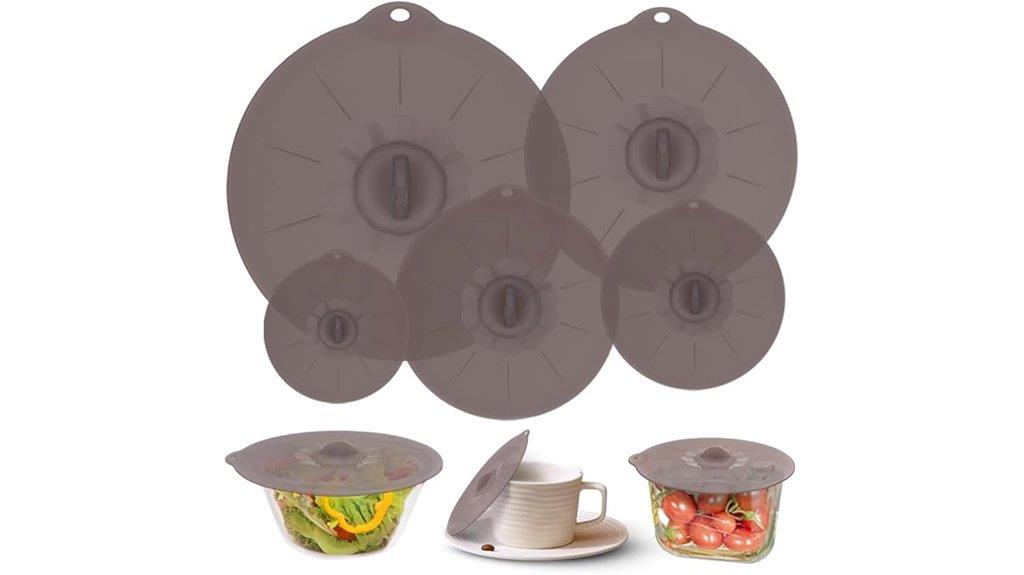 flexible heat resistant cookware covers