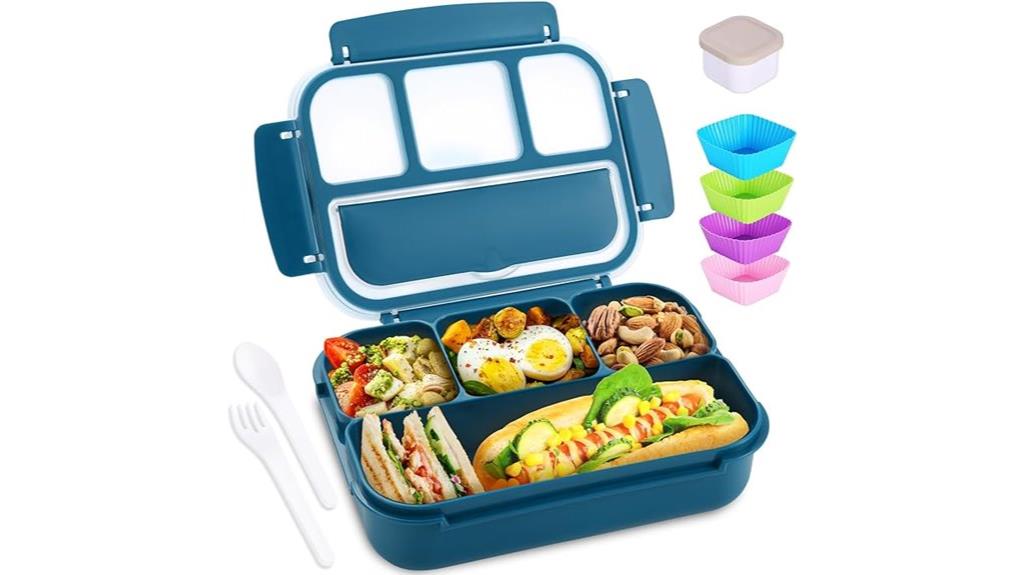 four compartment adult lunch box