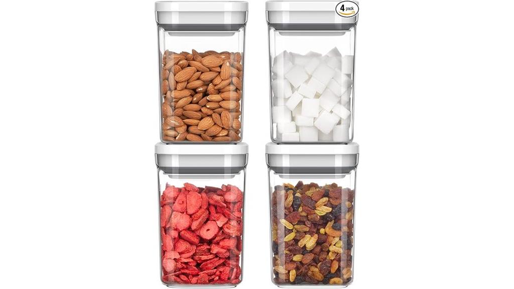 four piece airtight storage set