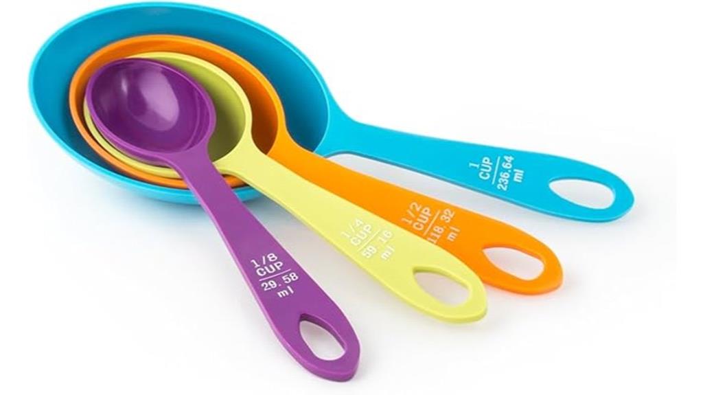 four piece measuring set