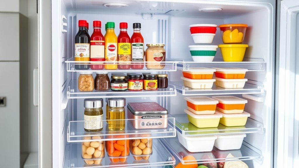 fridge door shelf extenders