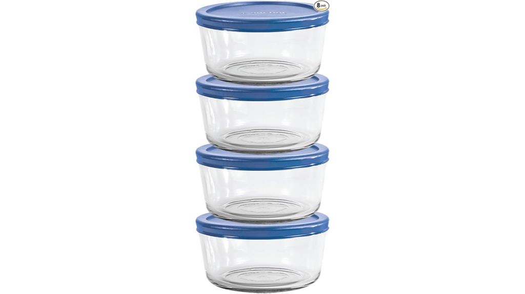 glass storage containers set