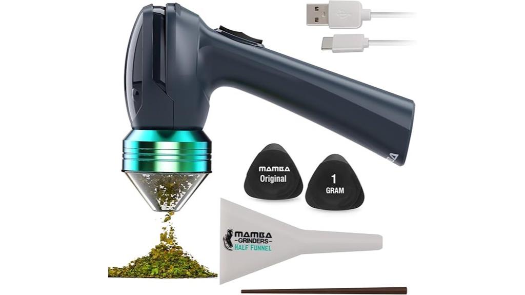 gray 1g electric grinder