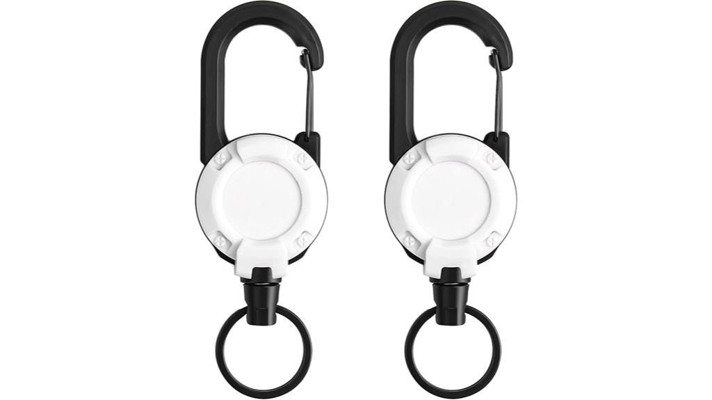 heavy duty retractable keychains