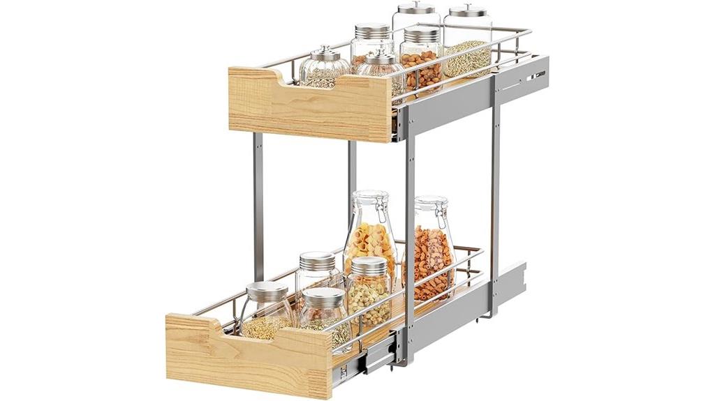 heavy duty sliding shelf