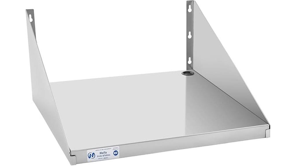 heavy duty stainless shelving