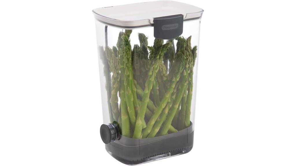 herb keeper with drain