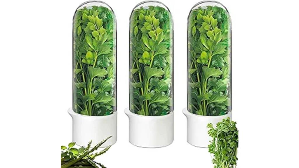 herb storage refrigerator organizer