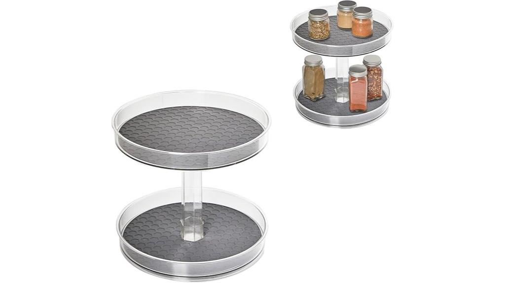 hexa lazy susan organizer