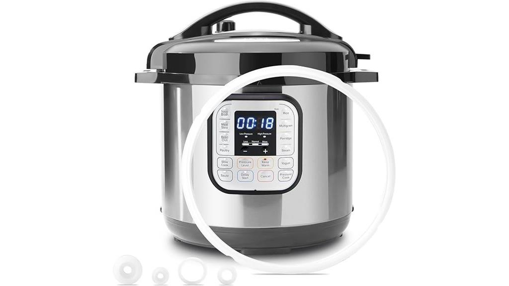 instapot 6qt 5qt silicone sealing