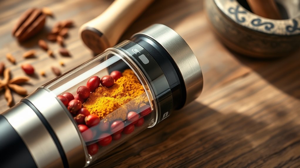 key factors for spice grinder