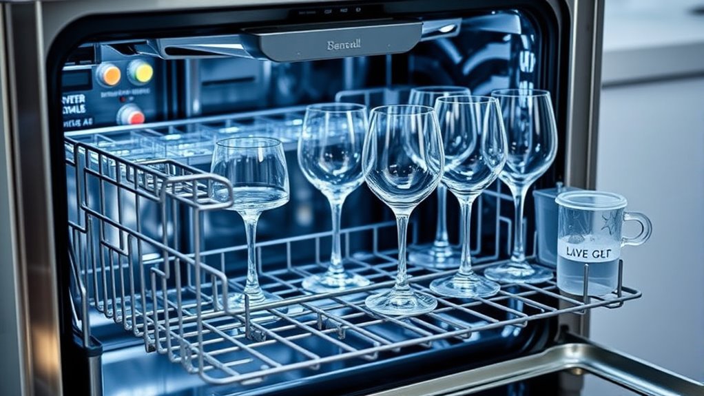 key features for glassware cycle