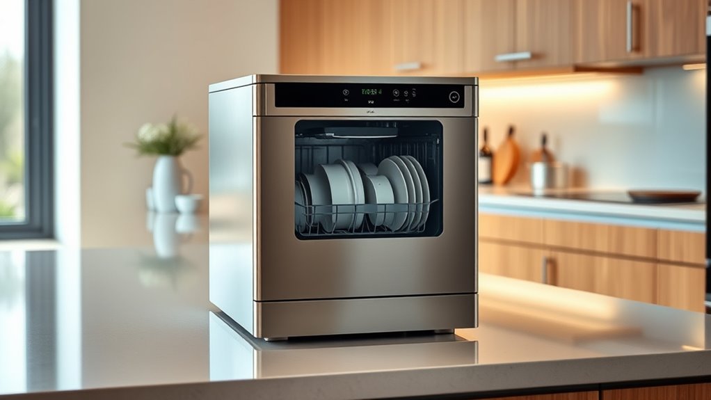 key portable dishwasher features