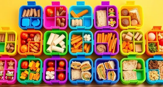 kids portion control lunchboxes