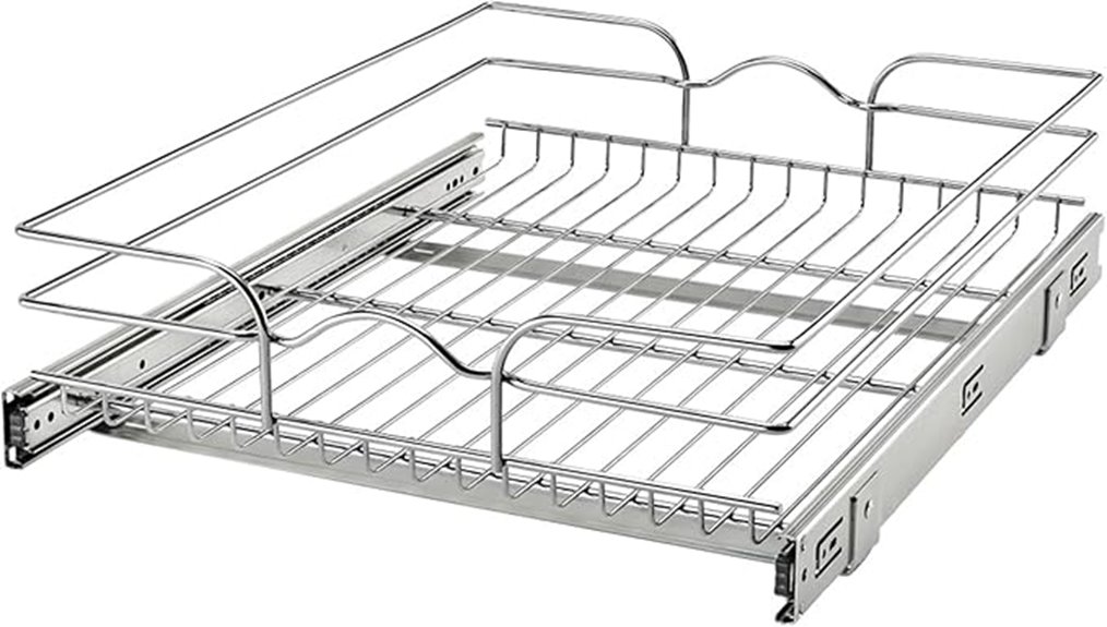 kitchen cabinet pullout organizer