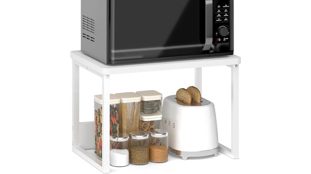 kitchen counter storage shelf
