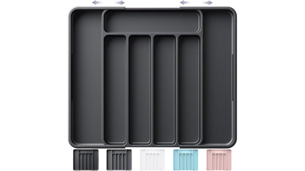 kitchen drawer silverware organizer