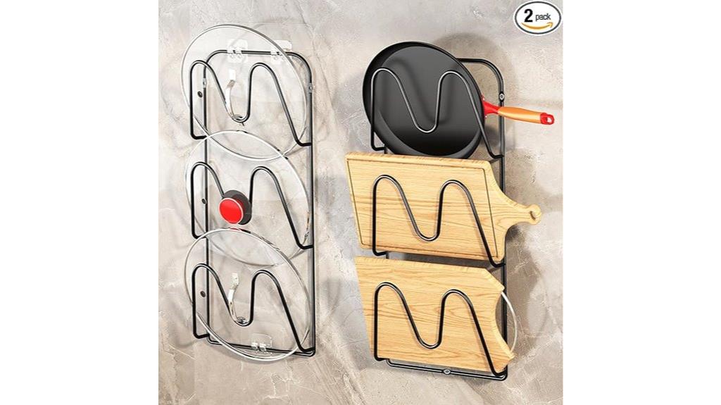 kitchen pot lid organizers