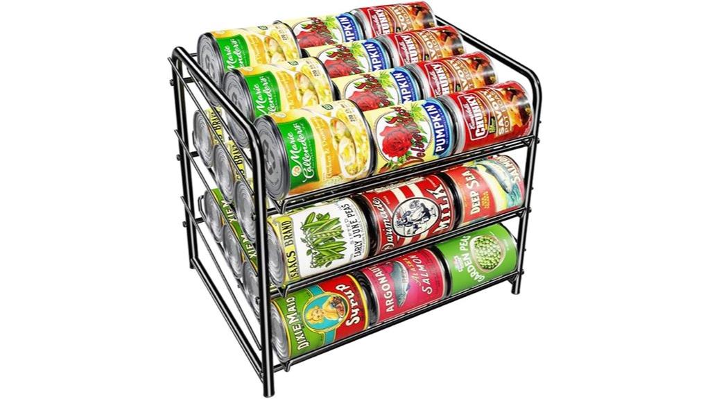 kitchen storage can organizer