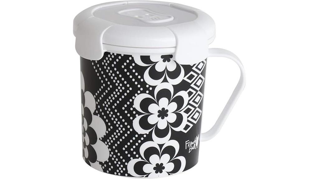 large french inspired soup mug