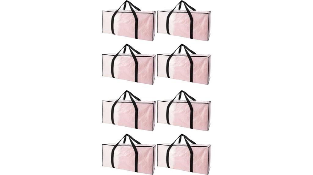 large zipped handle bags