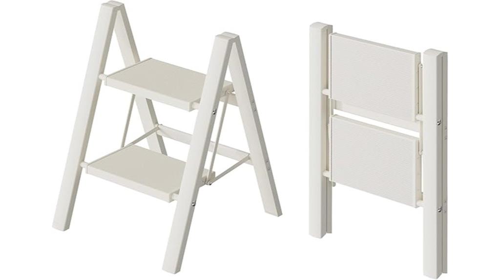 lightweight aluminum step ladder