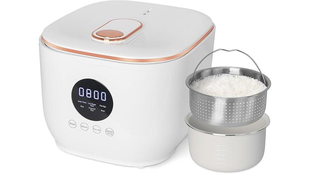 low sugar rice cooker