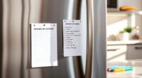 magnetic grocery list notepads
