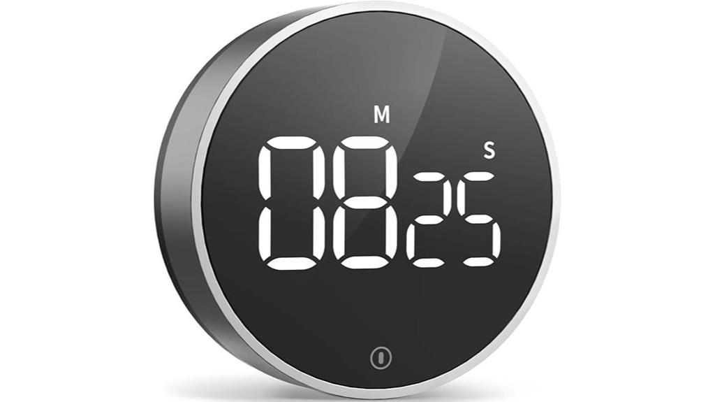 magnetic led kitchen timer