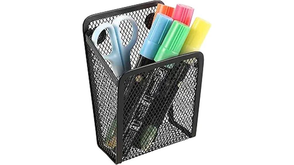 magnetic steel pen organizer