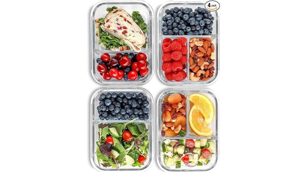 meal prep containers set