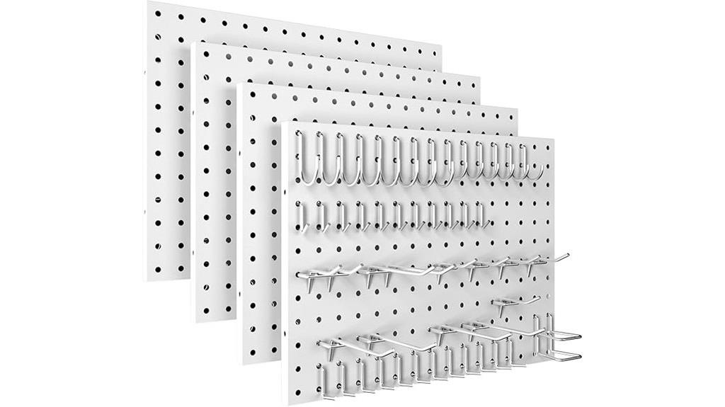 metal wall organizer set