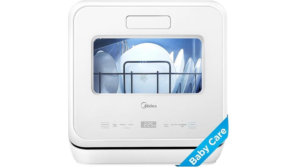 mini portable countertop dishwasher